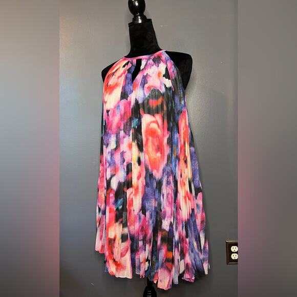 Maggy London Floral Mini Dress | Size 2 - Picture 2 of 5